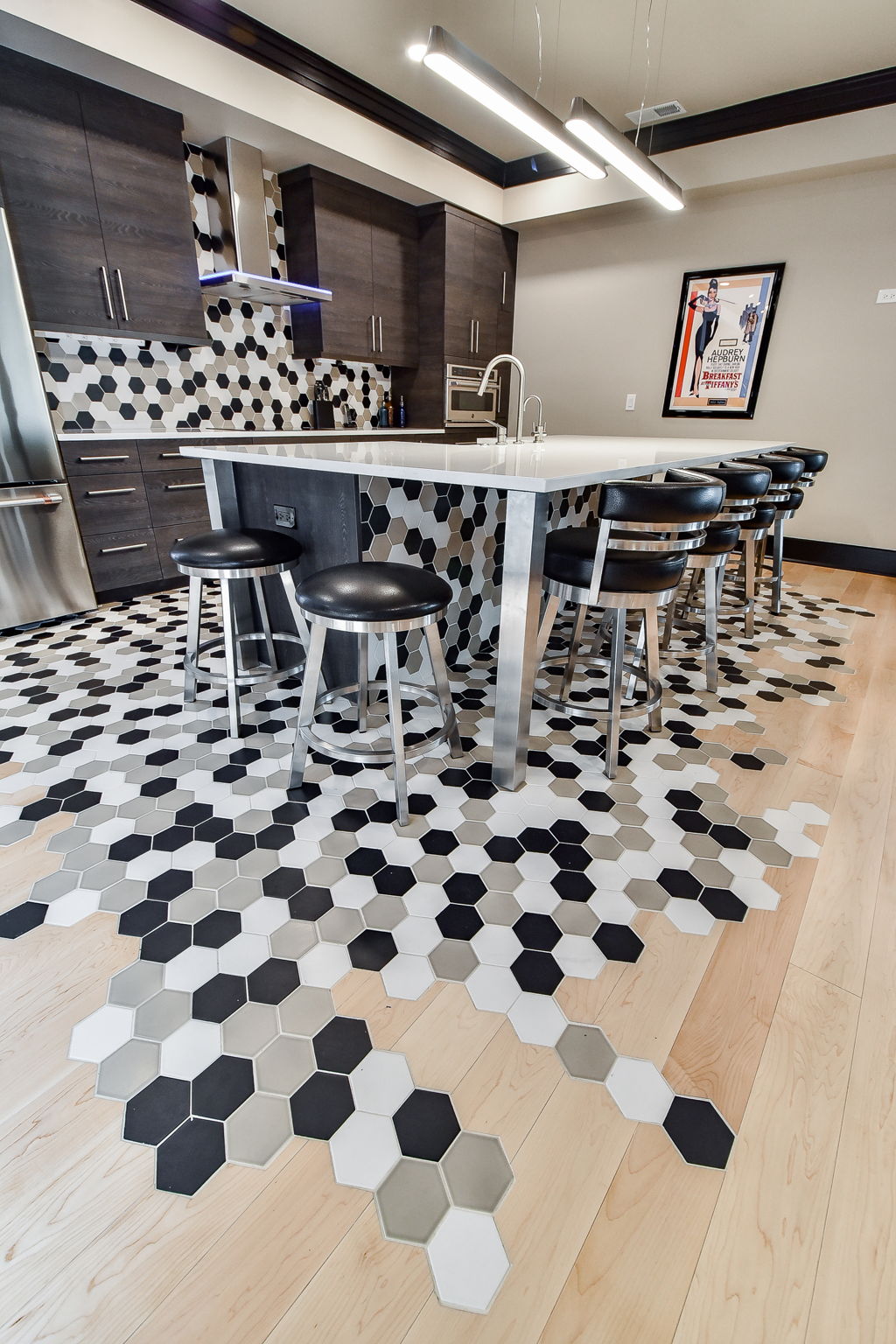 Basement Kitchen Floor - 