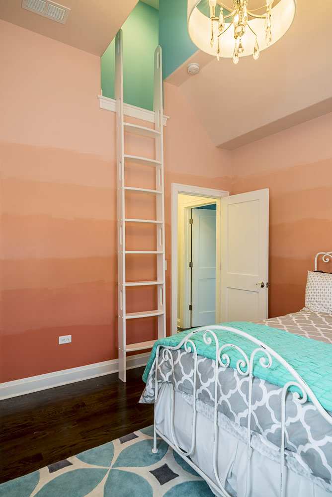 Child's Bedroom With Custom Loft  - 