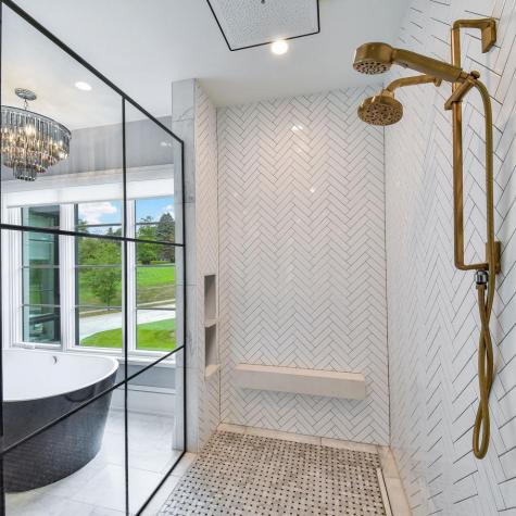 Custom Luxury Homes By Charleston Building - Master Suite Shower
