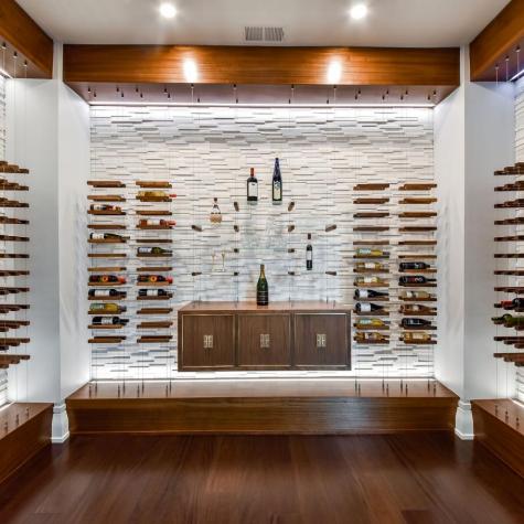 Custom Luxury Homes By Charleston Building - Wine Room